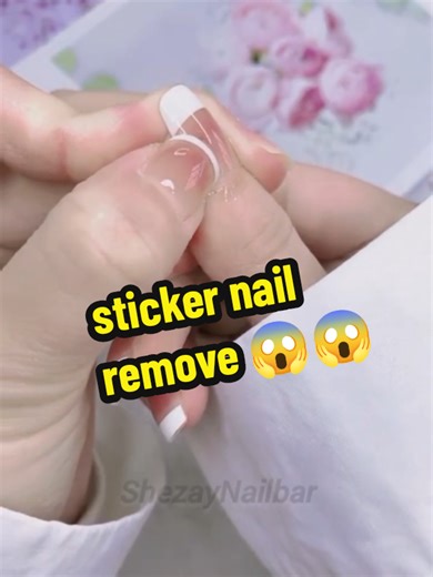 Sticker Nail Removal Tips