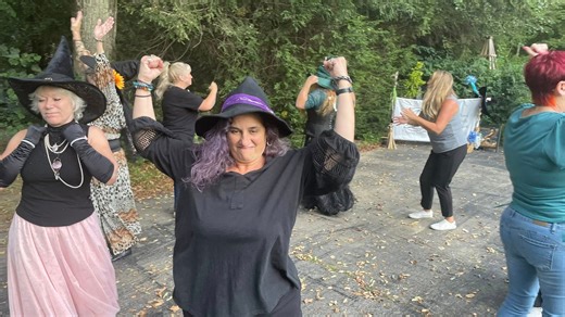 The Wayward Witches spread peace, love and unity all year long through dance