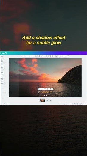 How to create cinematic subtitles in Canva