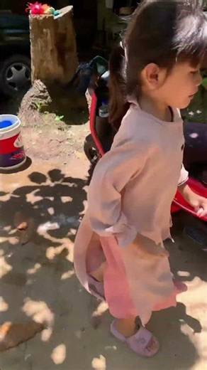 There is a monkey head chasing