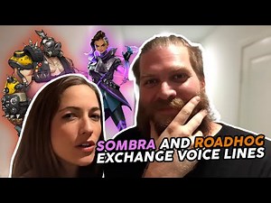 Roadhog and Sombra bond over Sketch Comedy:)