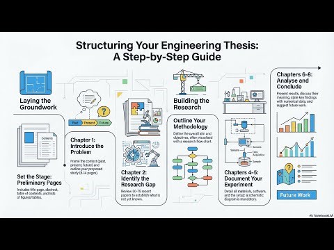 Structure of Engineering Thesis (UG/PG/Ph.D.) #researchpaper #research #thesis #thesiswriting