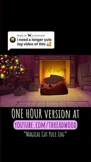 Magical Cat Yule Log '25