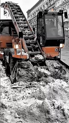 Snow blower clearing Machine Work Tool Automatic with Conveyor System