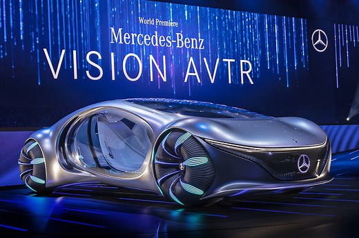 Mercedes-Benz Vision AVTR, el impresionante y futurista coche concepto inspirado en la película 'Avatar'