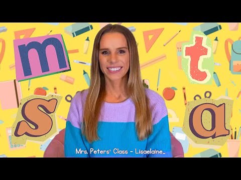 Letters m s t a phonological awareness reading writing Mrs Peters Class Lisaelaine