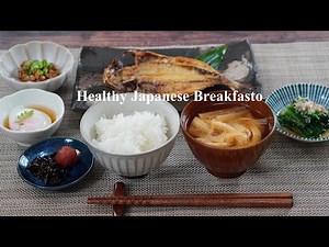 Japanese Breakfast Healthy and authentic / Country style Japanese mom's Recipe