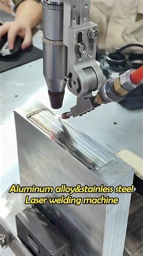 Aluminum alloy&stainless steel Laser welding machine #stickwelding #welding #machine