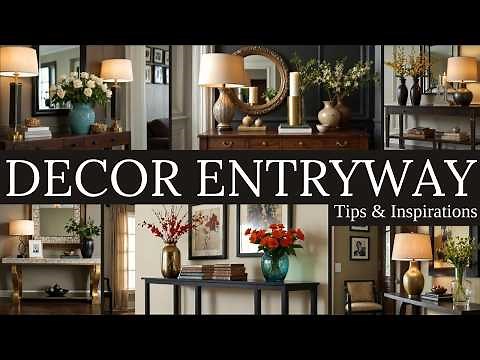 BEST 55 Stylish Console Table Ideas to Transform Your Entryway | Design Tips & Inspirations