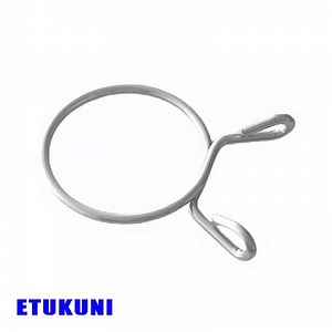 [Hot Item] Stainless Steel 304 Price Single Wire Spring Hose Clamp Pipe Clamp