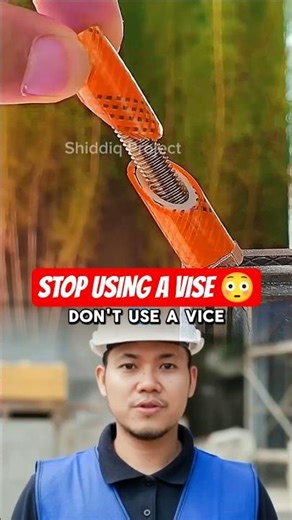 Installing Bolts in Wood? Stop Using a Vise 😳 #shorts