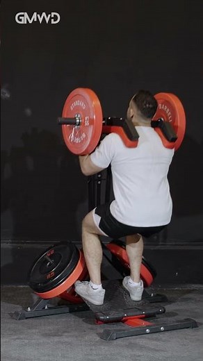 GMWD Leverage Squat Machine, offering superior calf raises and optimal muscle activation! #gmwd