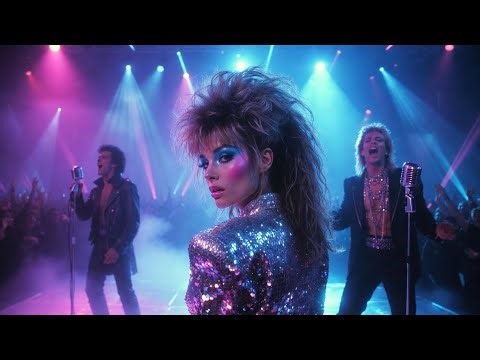"Lady Of The Night" (Official Video) - The Lost 80s Eurodisco Hit (Modern Talking Style)