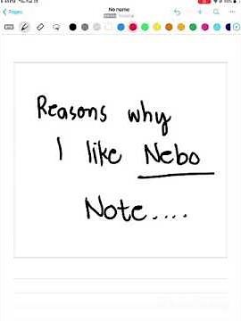 How I use NEBO notes