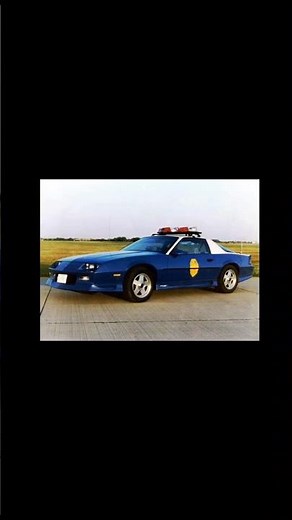 The Police Had The Best 3rd Gen Camaro #chevy #camaro #cars #automobile