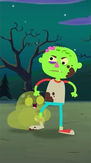 Haraa Chota Monster Song 🐲 #shorts #spooky #halloween