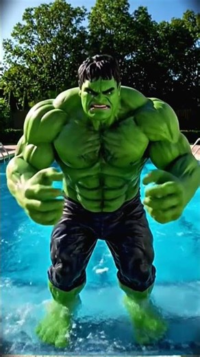 hulk in pool |alpha story|