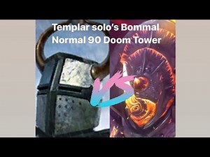 Templar Solo Bommal Normal 90 Doom Tower | Raid Shadow Legends (154 speed only) (Rare champion F2P)