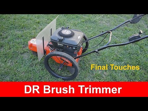 DR Brush Trimmer - Finishing Touches
