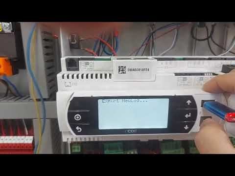 Creating and downloading logs from Carel C.pco Controller