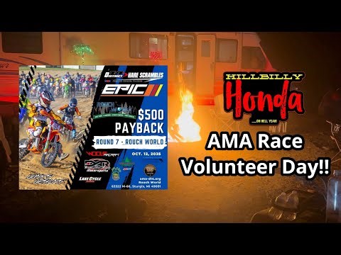 2025 AMA District 14 Hare Scramble...Volunteering and behind the scenes