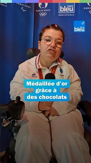 Paris 2024 : Aurélie Aubert, "Médaillée d'or grâce à des chocolats"
