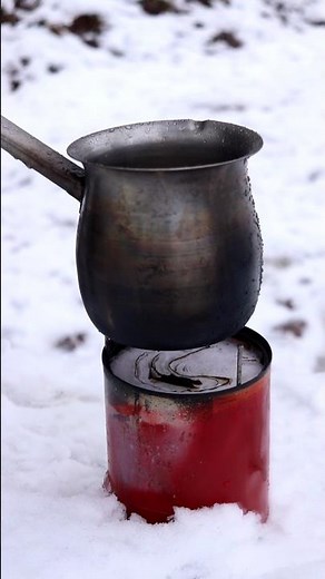 Emergency Cooking Stove Made from Everyday Items #survival #bushcraft #outdoors #camping