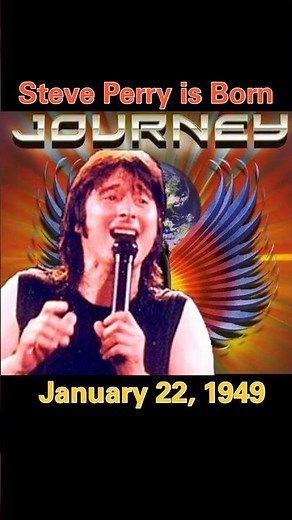 Journey’s Steve Perry was Born #music #rock #journey #musichistory