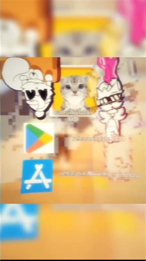 All the cat Simulator apps releases that I could find! - little animation #edit #catsim #releases