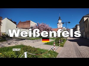 Weißenfels Germany 🇩🇪 Walking Tour | Exploring the Historic Town in Saxony-Anhalt | 4K 60fps