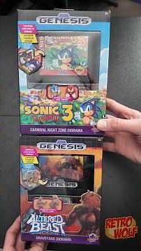Console Heroes Sega Genesis Diorama Unboxing | #sega #segagenesis