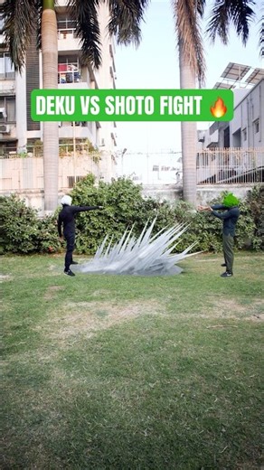 DEKU VS SHOTO FIGHT 🔥 #myheroacademia #mha #deku #midoriya #shototodoroki #anime