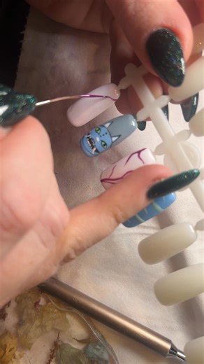 Nail art just got a K-Pop upgrade! ✨ Dive into the vibrant world of colours and sparkling trends that redefine elegance. #NailGoals | The Cheshire Set Nail Lounge | Facebook