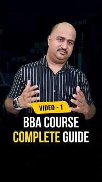 BBA Course Complete Guide | Eligibility, Specializations, Career & Salary Explained