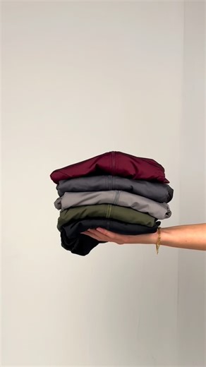 EssentialsX. on Instagram: "COLOR // Our fitted zip-if jacket is available in 5 colors.🎨🤍"