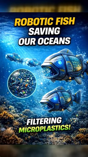 The Robotic Fish Saving Our Oceans #shorts