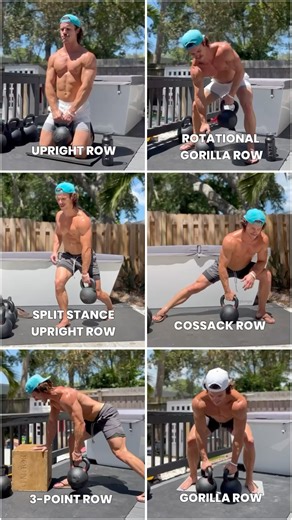 154K views · 58 reactions | My favorite KB row variations  Here are...