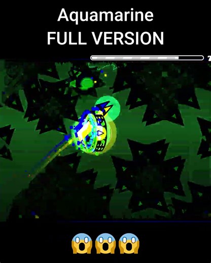 Aquamarine FULL VERSION! #geometrydash #gd #gaming #edit #gameplay