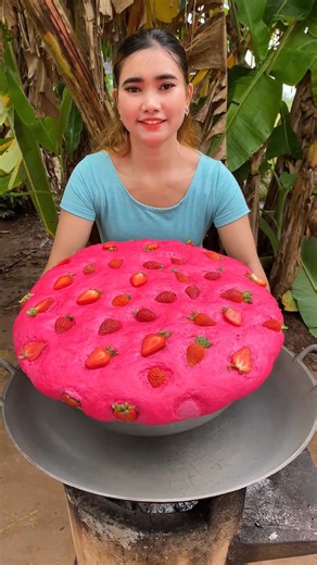 350K views · 4.9K reactions | How to cook cake pink recipe | Eats Elegance | Facebook