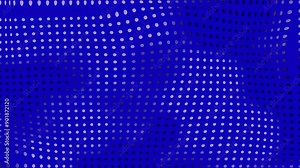 Abstract and technology dots wave background. Dot pattern with halftone effect. abstract wave technology white background with black color digital Dot background animation.