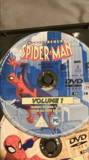The spectacular Spider-Man dvd￼