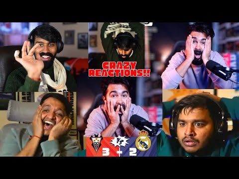 Crying REAL MADRID Fans and HAPPY BARCA Fans Reaction to ALBACETE 3-2 REAL MADRID | COPA DEL REY