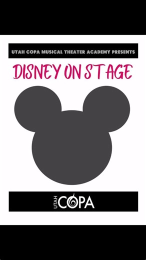 🤩 Only one more chance to see our Disney on Stage performances by the 25-26 COPA Draper musical theater companies. Come join us Saturday, January 10th at the Covey Center for the Arts! The show starts at 7pm!!! #disneyonstage #utahcopa #copaconcert #copainthecommunity #fantasmic | Utah COPA