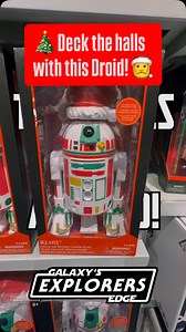 1.6K reactions · 179 shares | Deck the halls with a droid! The R2-H15 Interactive Remote Control Holiday Droid is available at the Star Trader in Tomorrowland at Disneyland (as well as in Galaxy’s Edge, in Downtown Disney, & online at disneystore.com). This retails for $129.99. | Galaxy's Edge Explorers | Facebook