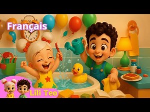 Ma Routine Amusante avec Lili et Teo – Chanson Éducative pour Enfants | Comptines en Français