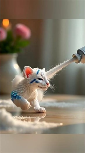 Paint Tube Magic: Fantastical Creatures & Soothing ASMR Release 🎨🦄💤 #shorts