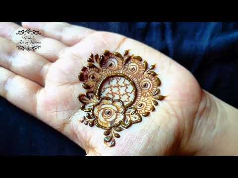 Palm Mandala Mehndi Design | হাতের তালুর মেহেদী | Nishi’s Art of Henna