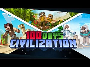 100 Days Civilization Minecraft Marketplace Trailer