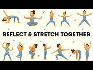 Magic Mirror Yoga for Kids Fun Copy and Reflect Poses to Stretch Balance and Move Together