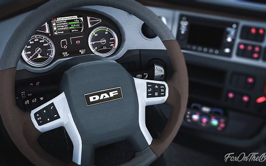 【YouTube】欧卡2mod_达夫XF106仪表改进|ETS2 1.45 DAF XF 106 Improved Dashboard | Euro Truck